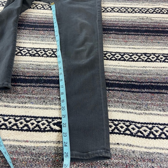 Citizens Of Humanity Rocket Crop Gray High Rise Skinny Stretch Jeans Sz 25 Gray - Picture 4 of 12